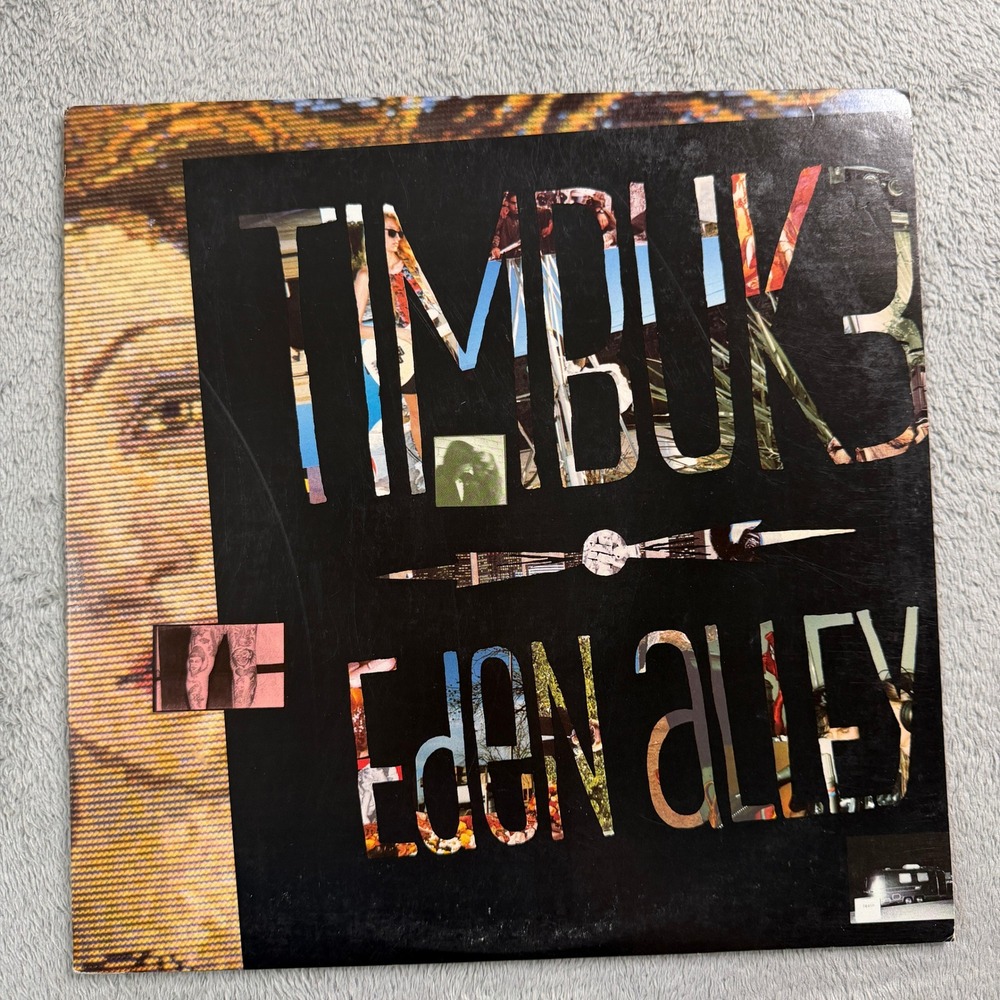 Timbuk 3 Eden Alley Vinyl LP 1988 IRS Records Promo Gold Stamp Folk Rock